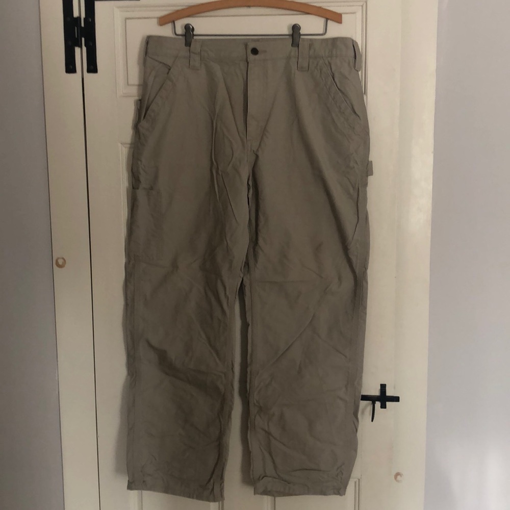 - Carhartt work pants36X30 loose original fit Few small stains from minima…